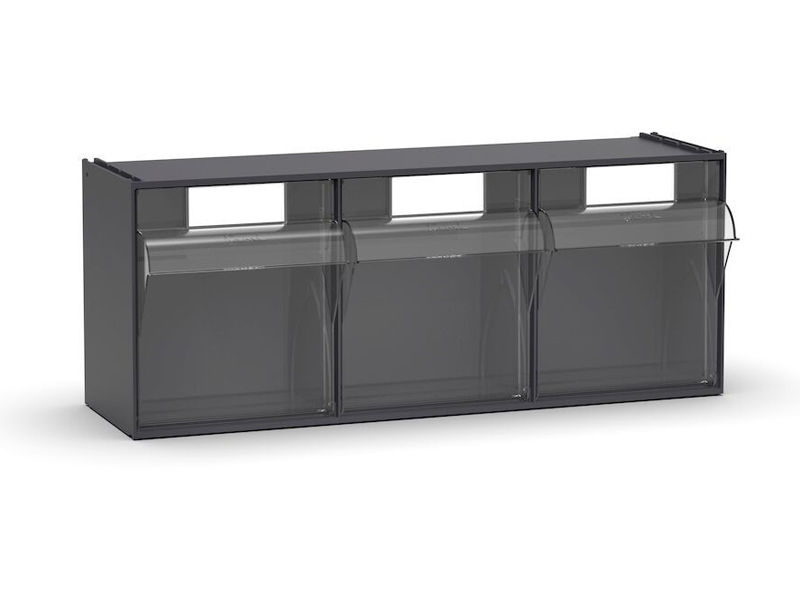 Cassettiera porta minuteria Fami Visual Box Linea 391 600x210x242mm con 3 cassetti