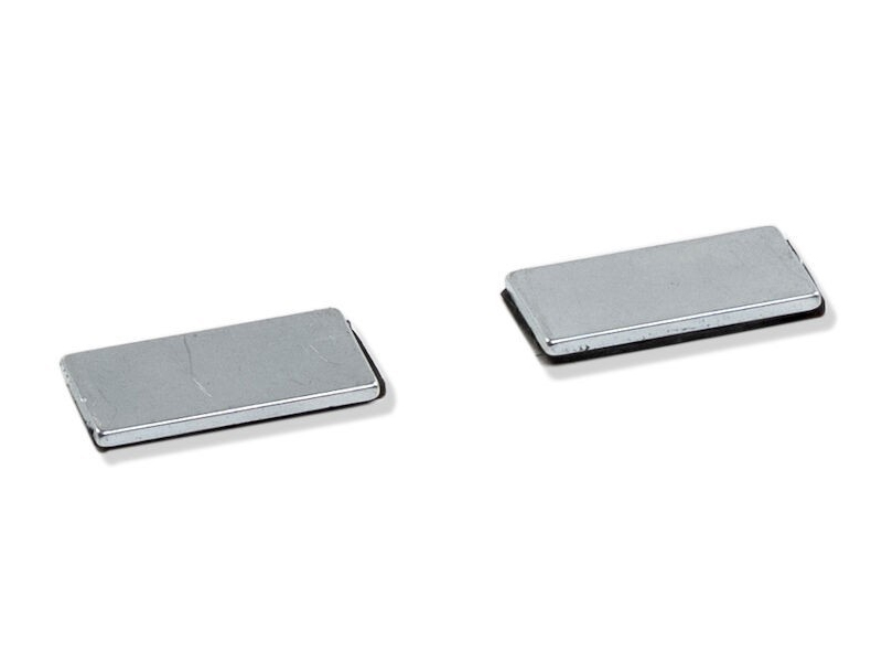 Coppia clip magnetiche per fissaggio lampade LED agli arredi Garage Linea 391