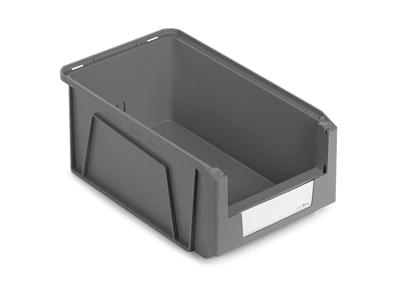 Contenitori bocca di lupo per scaffale Fami Picking Box Mythos 211x354x145mm in PP riciclato(24pz)