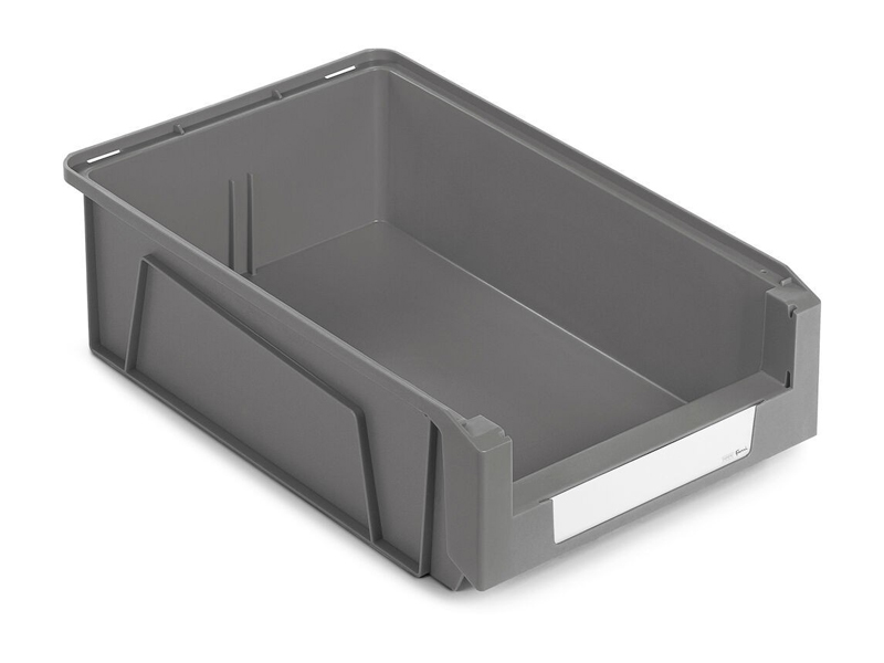 Contenitori bocca di lupo per scaffale Fami Picking Box Mythos 314x500x145mm in PP riciclato(9pz)