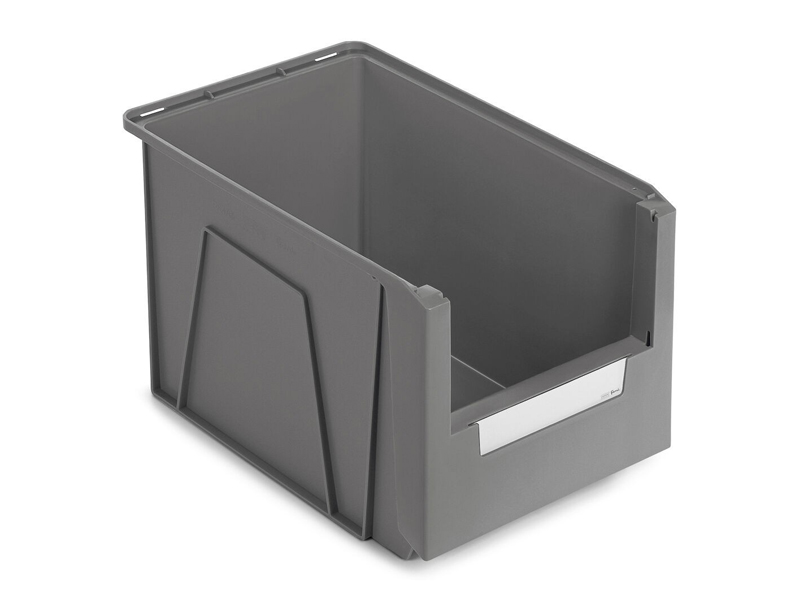 Contenitori bocca di lupo per scaffale Fami Picking Box Mythos 315x500x300mm in PP riciclato(28pz)