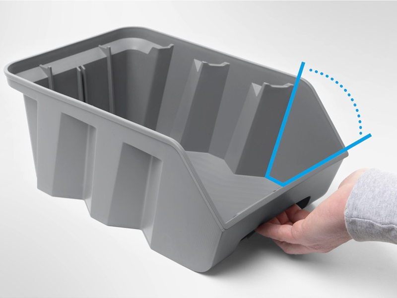 utilizzo contenitore a bocca di lupo Picking Box Air Fami