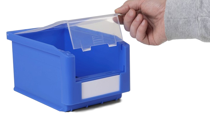 Dettaglio coperchio per contenitori Picking Box Classic Fami