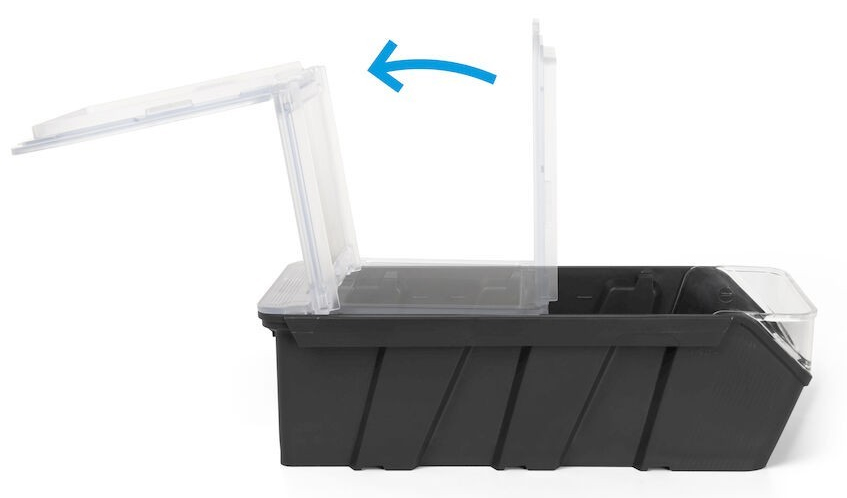 Dettaglio coperchio per contenitori RK Box Air Fami Fami