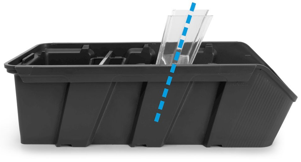 Dettaglio divisore trasversale per contenitori RK Box Air Fami Fami