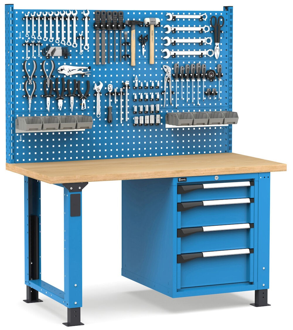 Dotazione banco da lavoro professionale MASTERWR1530 Fami