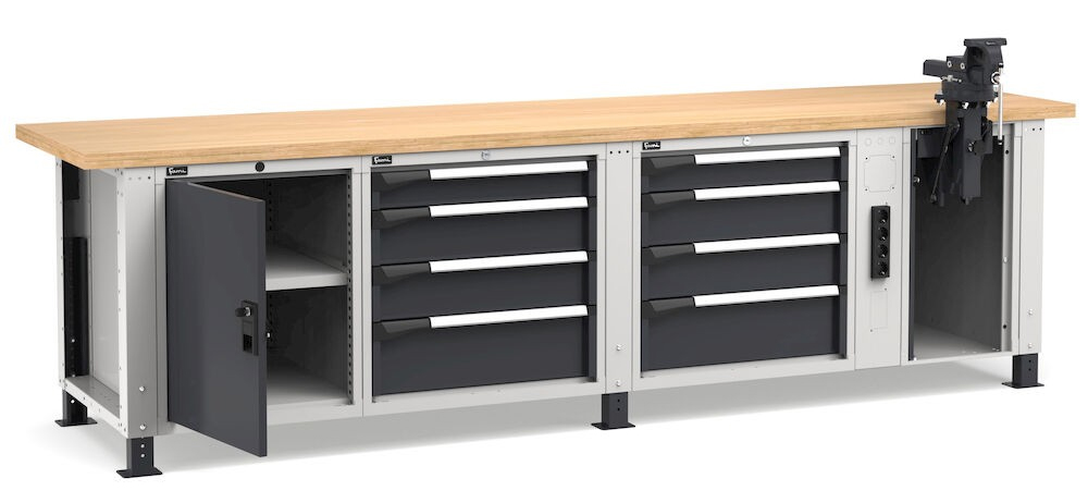 Dotazione banco da lavoro professionale MASTERWR3071 Fami