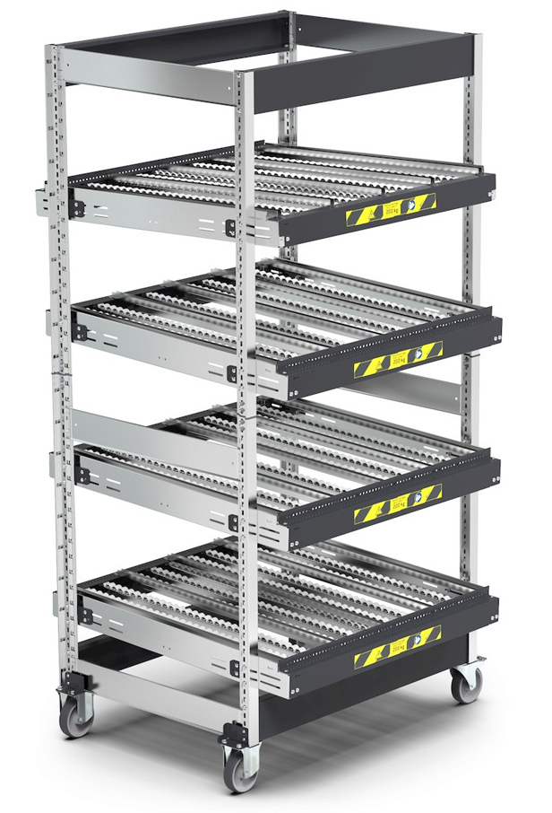 Dotazione scaffale FIFO 4 telai ST1103 Fami