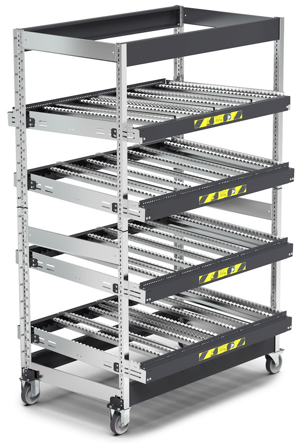 Dotazione scaffale FIFO 4 telai ST1403 Fami