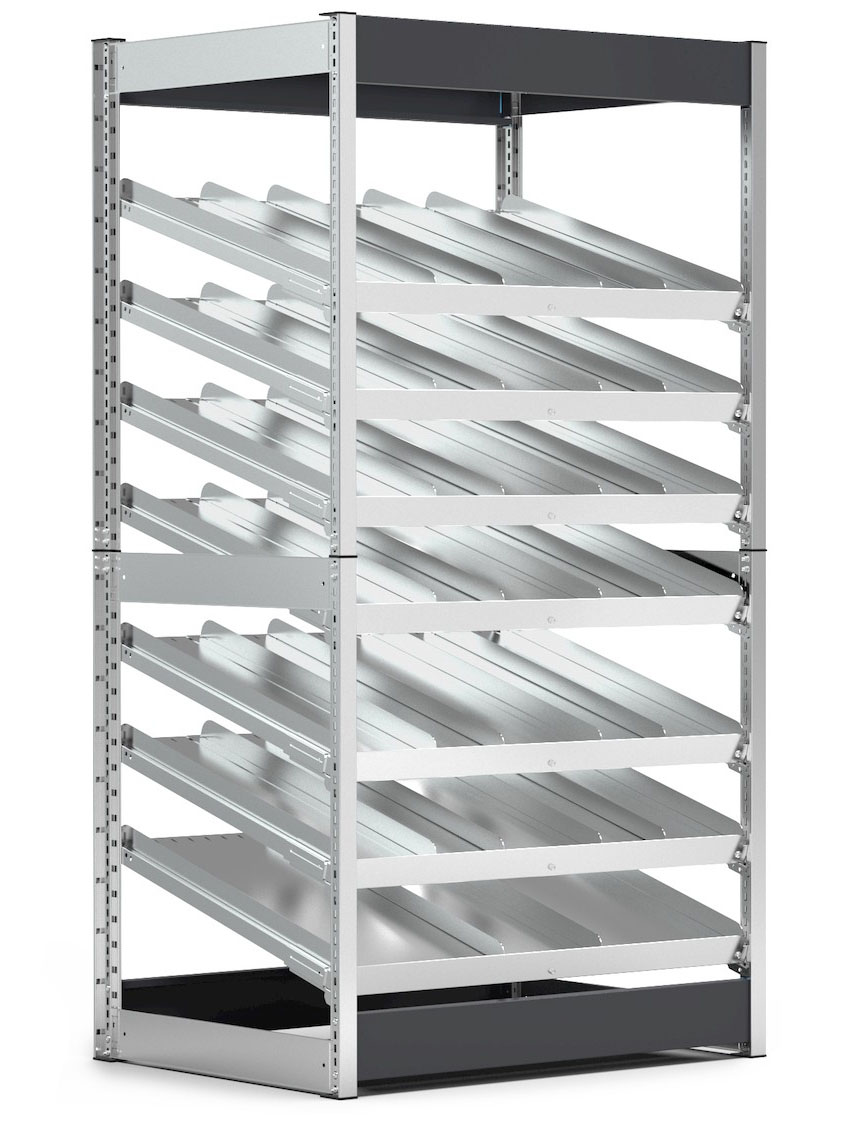 Dotazione scaffale Kanban 7 piani ST1036 Fami