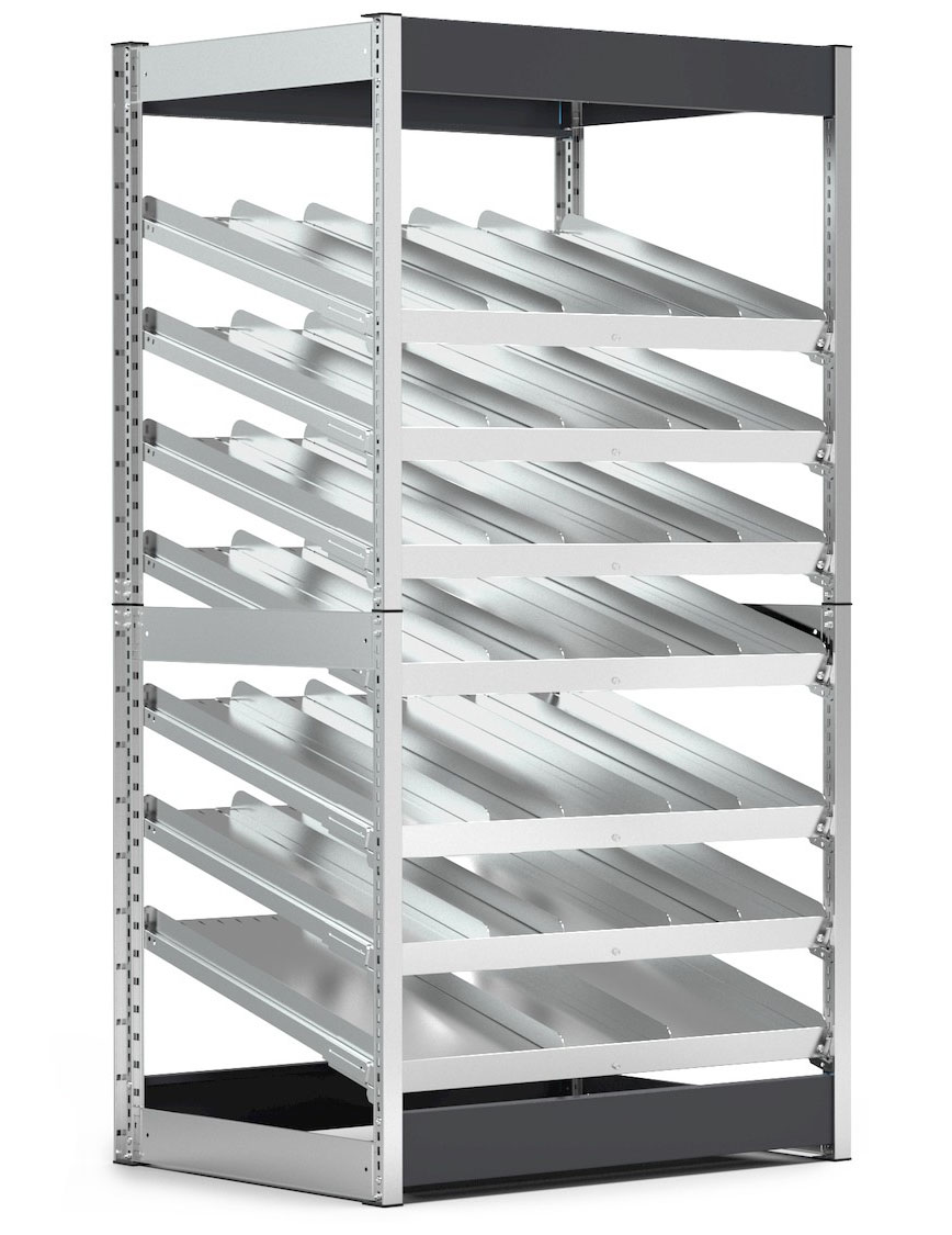 Dotazione scaffale Kanban 7 piani ST1037 Fami