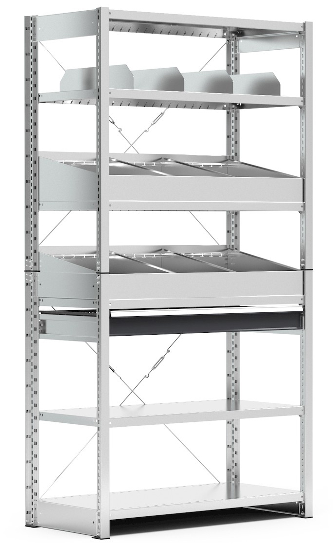 Dotazione scaffale con divisori System ST ST1020 Fami