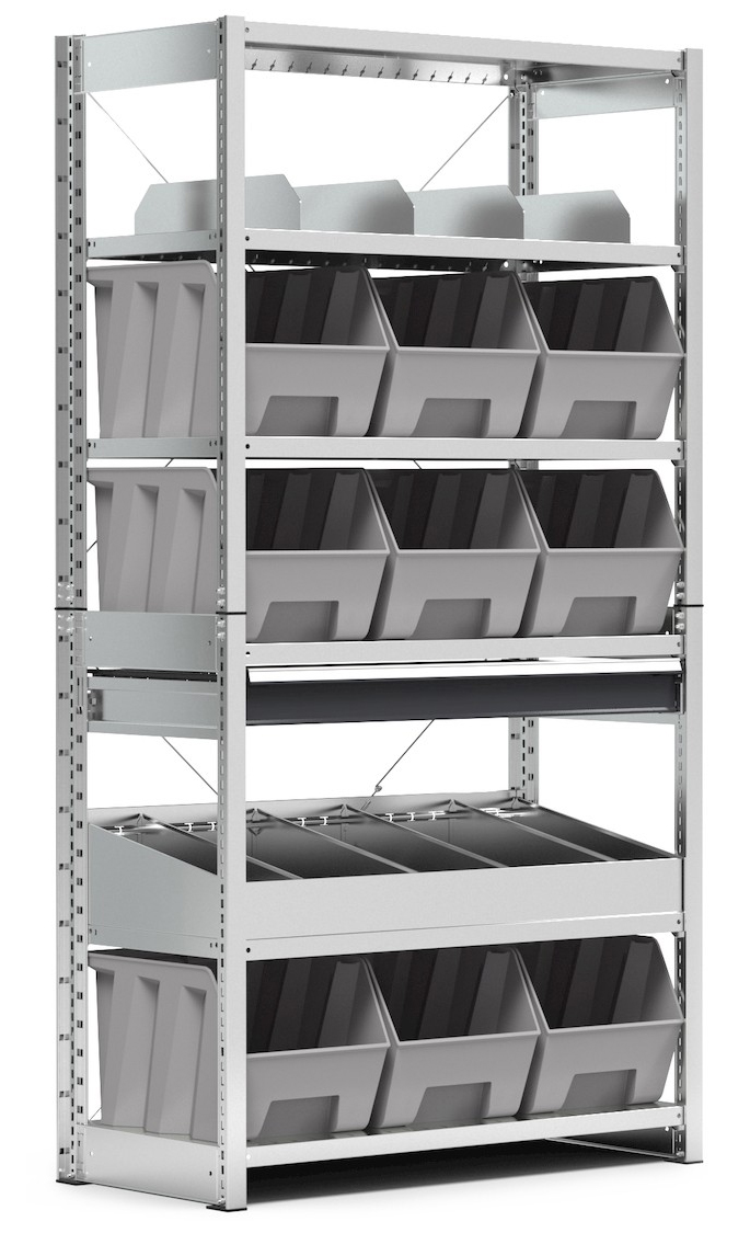 Dotazione scaffale con divisori System ST ST1022 Fami