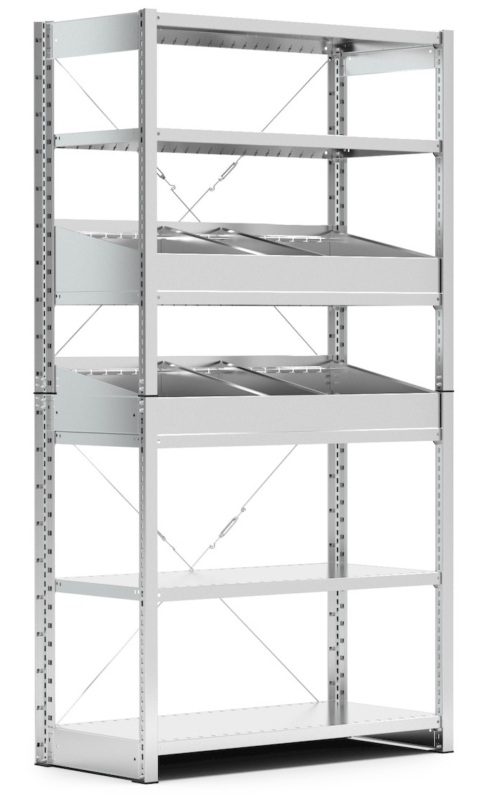 Dotazione scaffale con divisori System ST ST1027 Fami