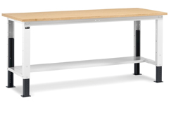 dotazione banco da lavoro Work Up 200cm