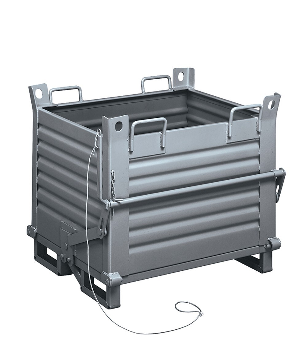 HUFA Profi Clean Cesto Portabiancheria 24L Con Ruote E Doppio Rullo Apribile