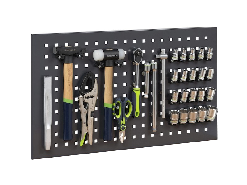 Pannello forato Fami 790x42x620mm per carrello porta utensili Linea 391