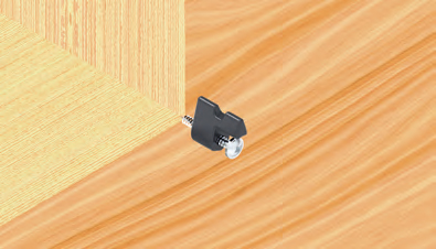 Installazione ganci porta utensili Unipok Fami su legno