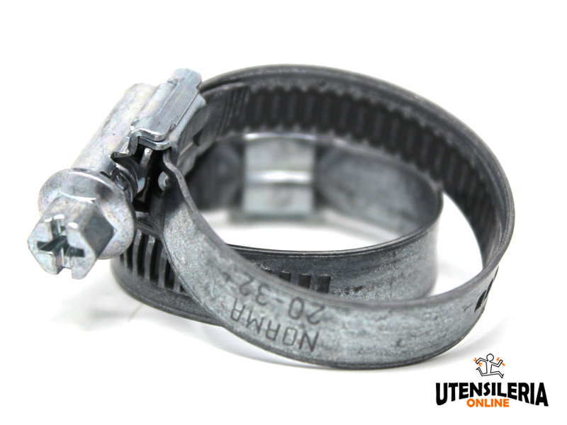 Fascetta stringitubo a banda larga Ama in acciao inox AISI430 Euro W2 92-97mm confezione da 5 Fascetta stringitubo a banda larga Ama in acciao inox AISI430 Euro W2 92-97mm confezione da 5