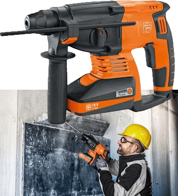 Dettaglio utilizzo trapano magnetico a colonna Fein KBU 35 MQW
