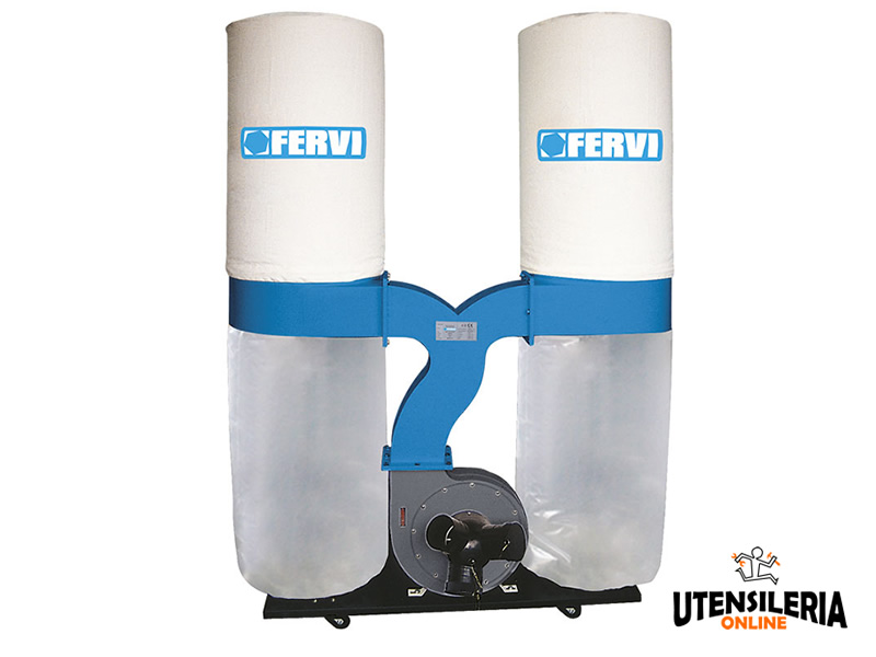 Aspiratrucioli FERVI per macchine legno 230V 2.2kW [0496]