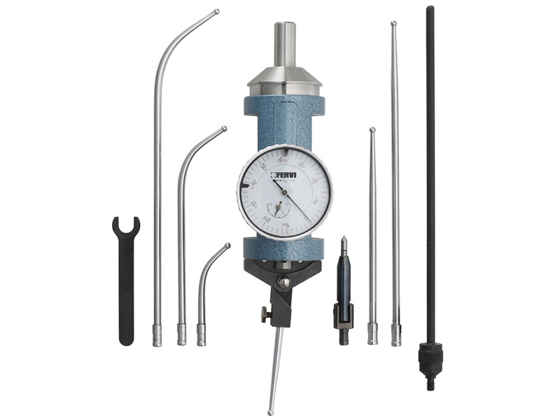 Centratore a 2 assi Fervi C061 con asta di posizionamento 4,9 mm