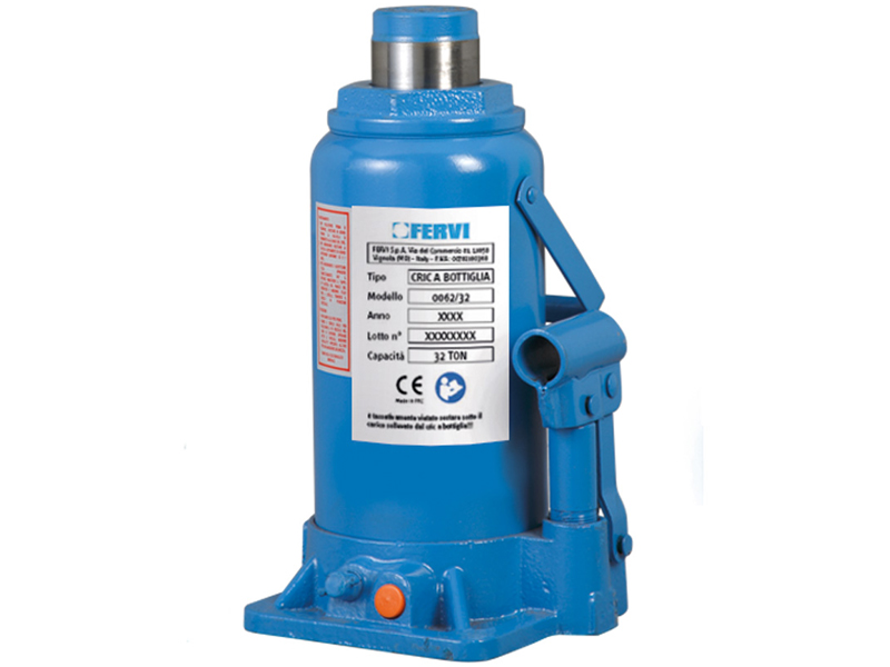 Cric A Bottiglia Autobest 5 Tonnellate | Sollevamento 200-382 Mm Con Valigetta