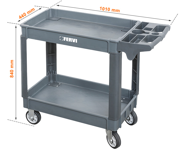 dimensioni carrello fervi C065/2