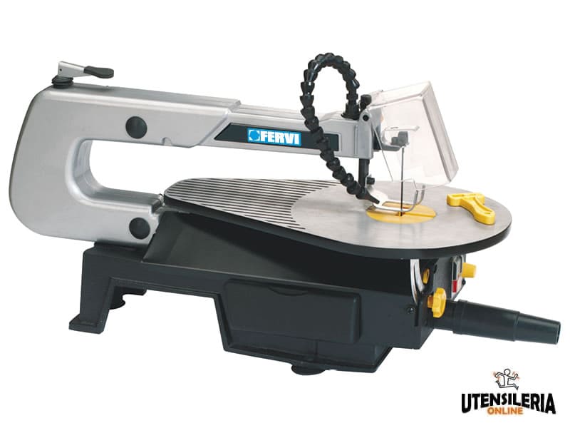 Seghetto Alternativo FERM 750W - Velocità Variabile, Lama 100mm, Incl. Adattatore Aspirapolvere, Per Legno E Metallo - 6