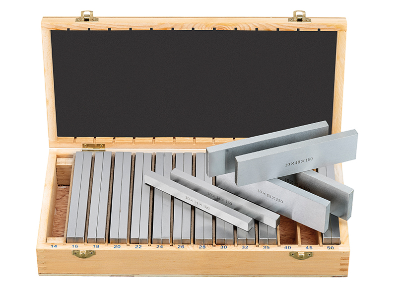 Set 28 parallele Fervi P014 in acciaio temprato e rettificato