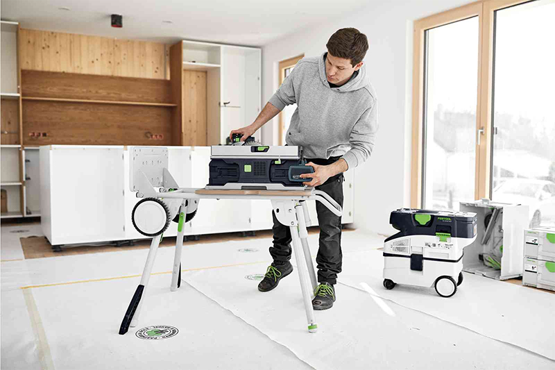 Utilizzo banco sega Festool CSC SYS 50