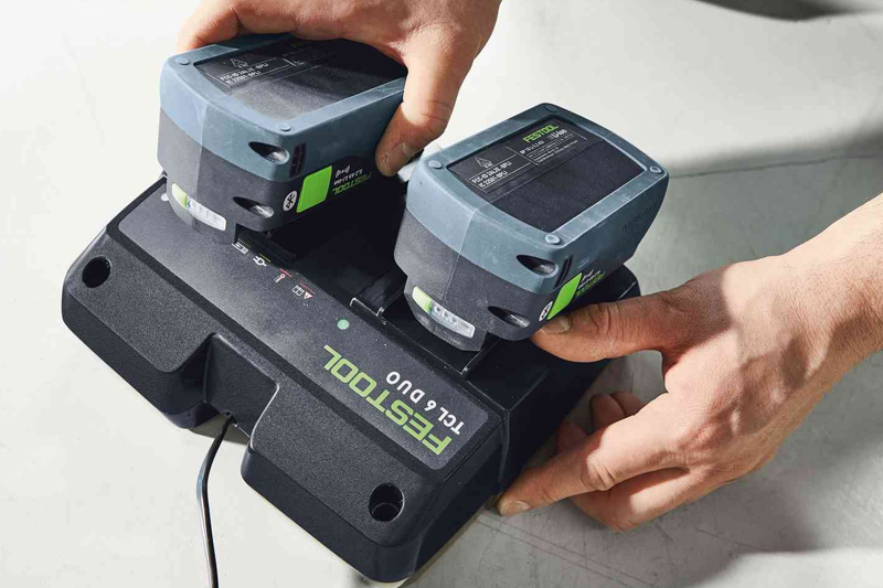 Utilizzo batteria High Power BP 18 Festool