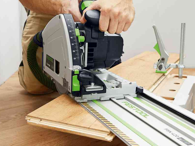 Utilizzo sega ad affondamento Festool TS 60 K