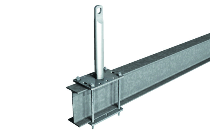 Piastra Ancoraggio Soffitto In Acciaio Zincato - Per Attrezzature Aeree, Con 2 Sistemi Di Fissaggio - Foto 8