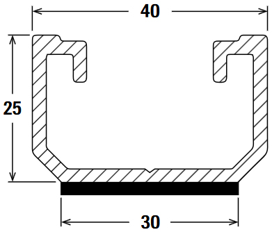 Schema tecnico Fischer profilo Solar Metal