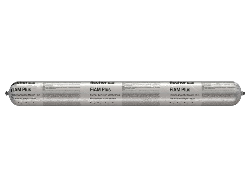Fischer Sigillante acrilico antifuoco elastico FiAM Plus per giunti lineari, salsiccia 600ml (15pz)