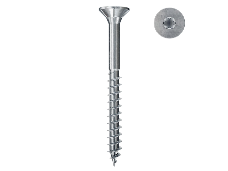 Fischer Vite truciolare zincata bianca ClassicFast FCF II CTP BC 3x filetto parziale (1000pz)