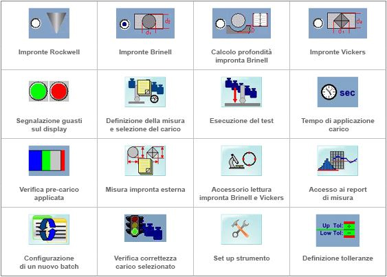 Funzioni durometro Ergotest Digi 25 U LTF Galileo