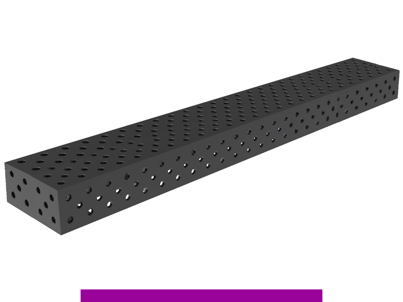 Blocco di collegamento 3000x400x200mm SteelExpert GPPH fori 28mm griglia diagonale