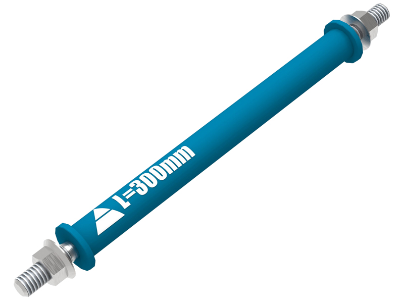 Connettore per tavoli di saldatura GPPH 300mm sistema fori 16mm