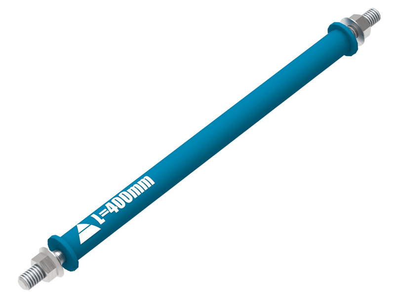 Connettore per tavoli di saldatura GPPH 400mm sistema fori 16mm