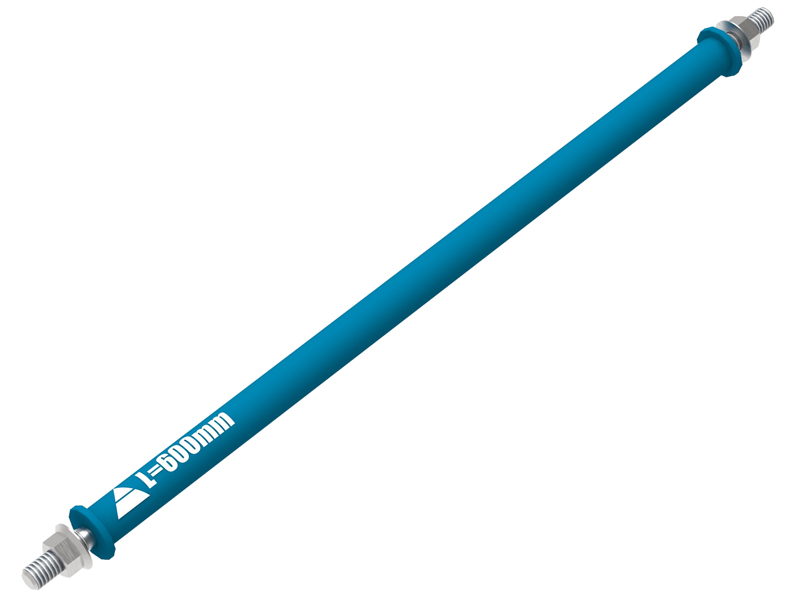 Connettore per tavoli di saldatura GPPH 600mm sistema fori 16mm