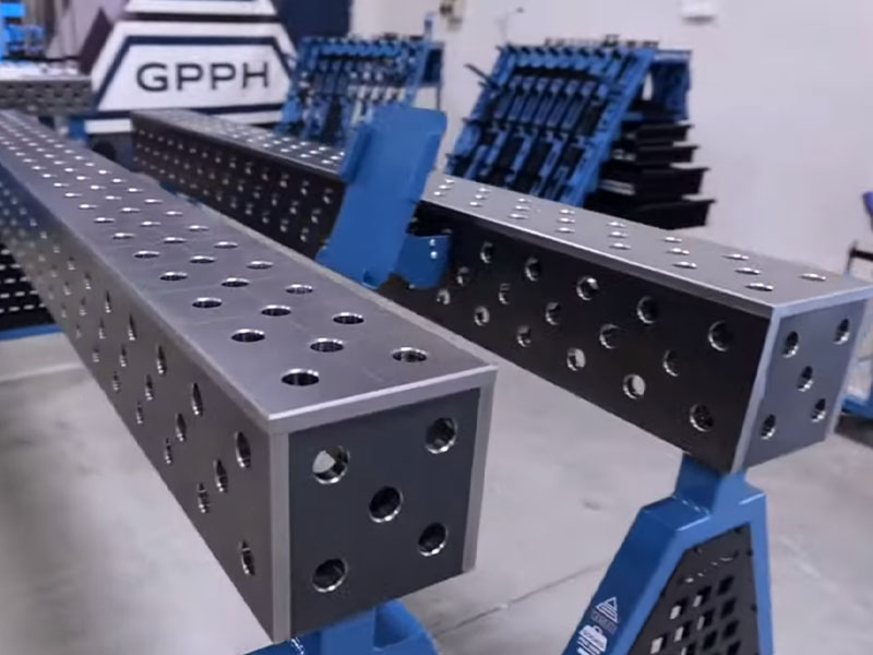 Dettaglio supporto per saldatura linea SteelPlus GPPH
