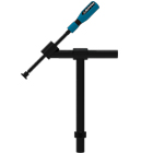 dotazione morsetto tubi angolari GPPH 16mm