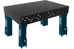 dotazione tavolo SteelMax 150x100cm su binari
