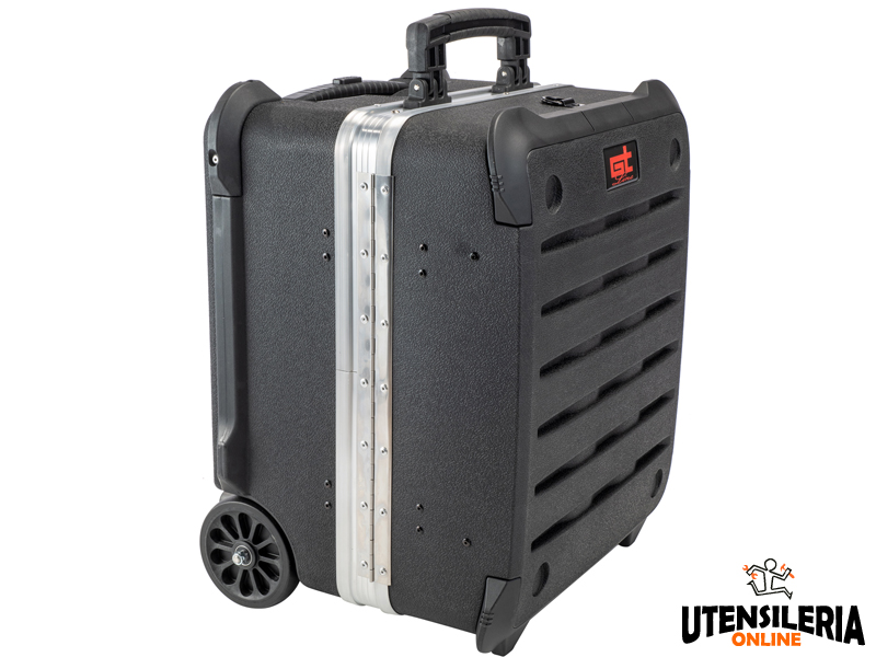 Valigia Cassetta ROCK TURTLE 350 PEL a Trolley - Gt line borsa porta  attrezzi