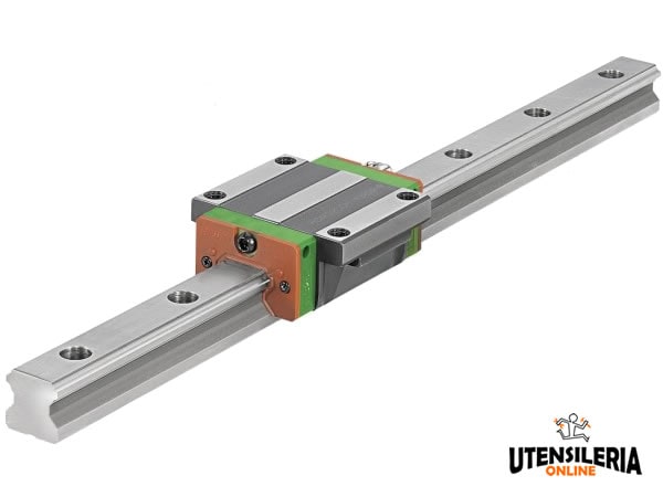 Pattino per guida lineare Hiwin HGW30CCZ0C esecuzione a flangia  [SETHGW30CC-ZOC]