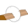 icona taglio cornici in legno Klein