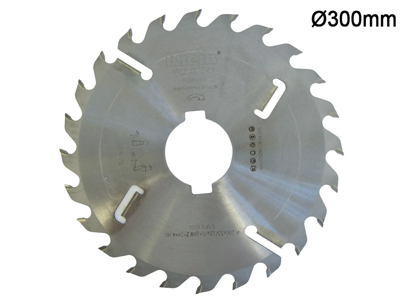 Lama circolare Klein FH ��300x70mm per multilame, 24+2+2 denti