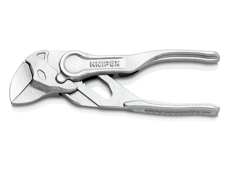 Knipex pinza chiave XS cromata per tubi e dadi, 100mm